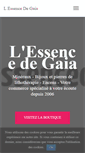 Mobile Screenshot of essencedegaia.be